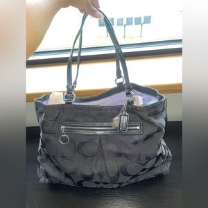 Coach Black Tote Bag K1176-F14863